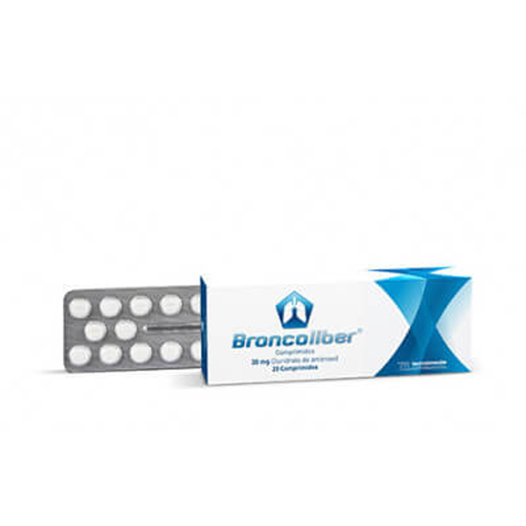 Broncoliber 30mg-20cpr | Farmácia Num Clique